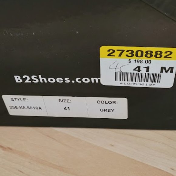 B2 Distressed Leather Fur Lined Men's Boots - Size 41/US 8 - Picture 9 of 11